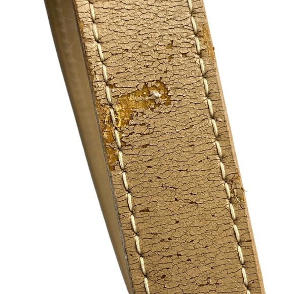 LONGCHAMP Vintage Nylon Shoulder Bag in Beige (READ DESCRIPTION) - Picture 10 of 11